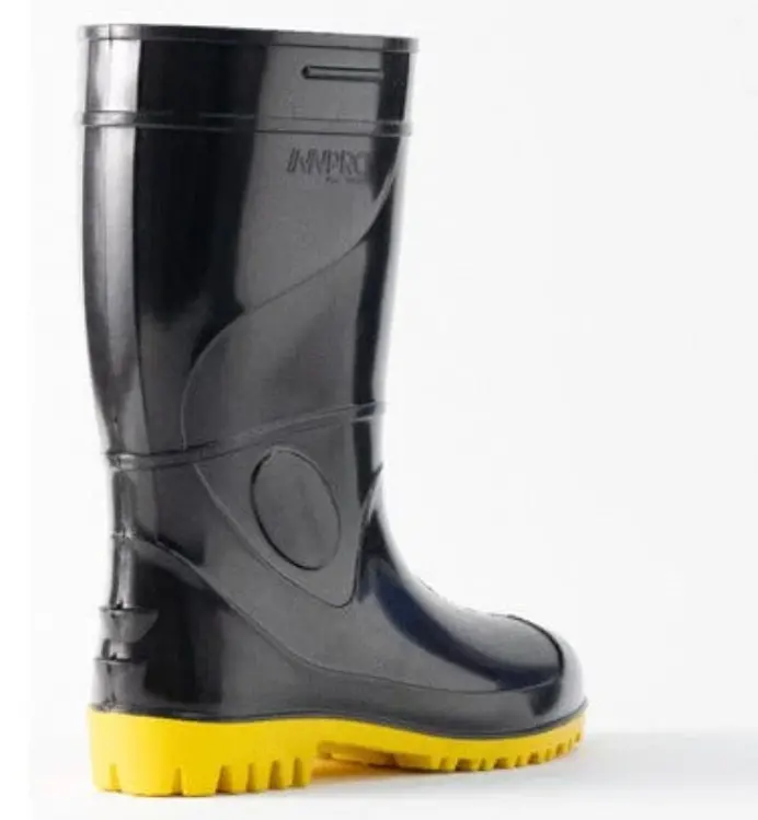 Bota de PVC Preta Innpro Cano Longo 32cm – Antiderrapante e Impermeável | CA 36026