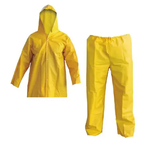 Conjunto Capa de Chuva PVC Laminado
