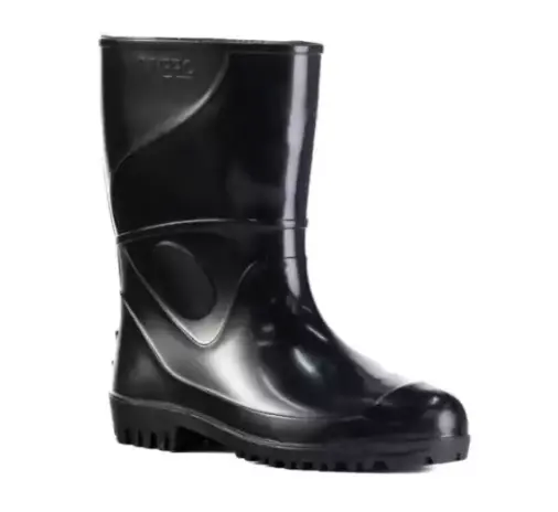 Bota de PVC Preta Innpro Cano Médio 28cm – Antiderrapante e Impermeável | CA 36025