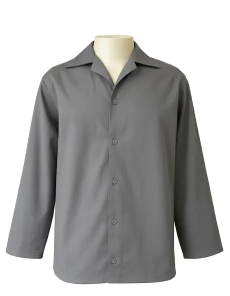 Uniforme Personalizado | Camisa Profissional em Brim Aberta I Manga Longa