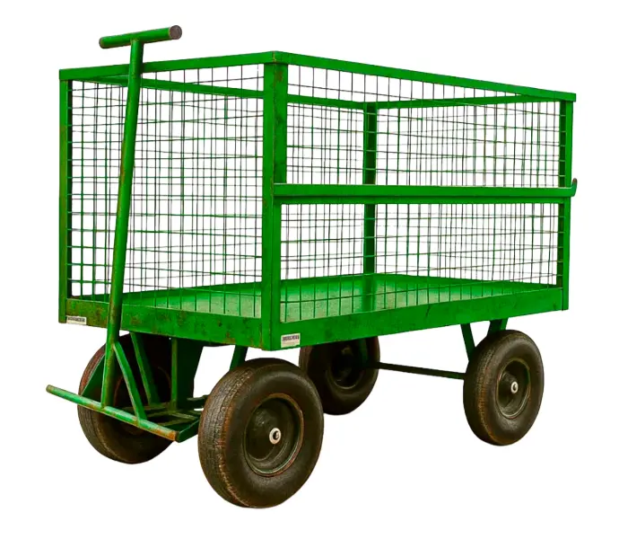 Carrinho com Tela ou Malha 5ª Roda – 500 kg
