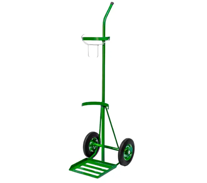 Carrinho para 1 Cilindro de Oxigênio – 100 kg
