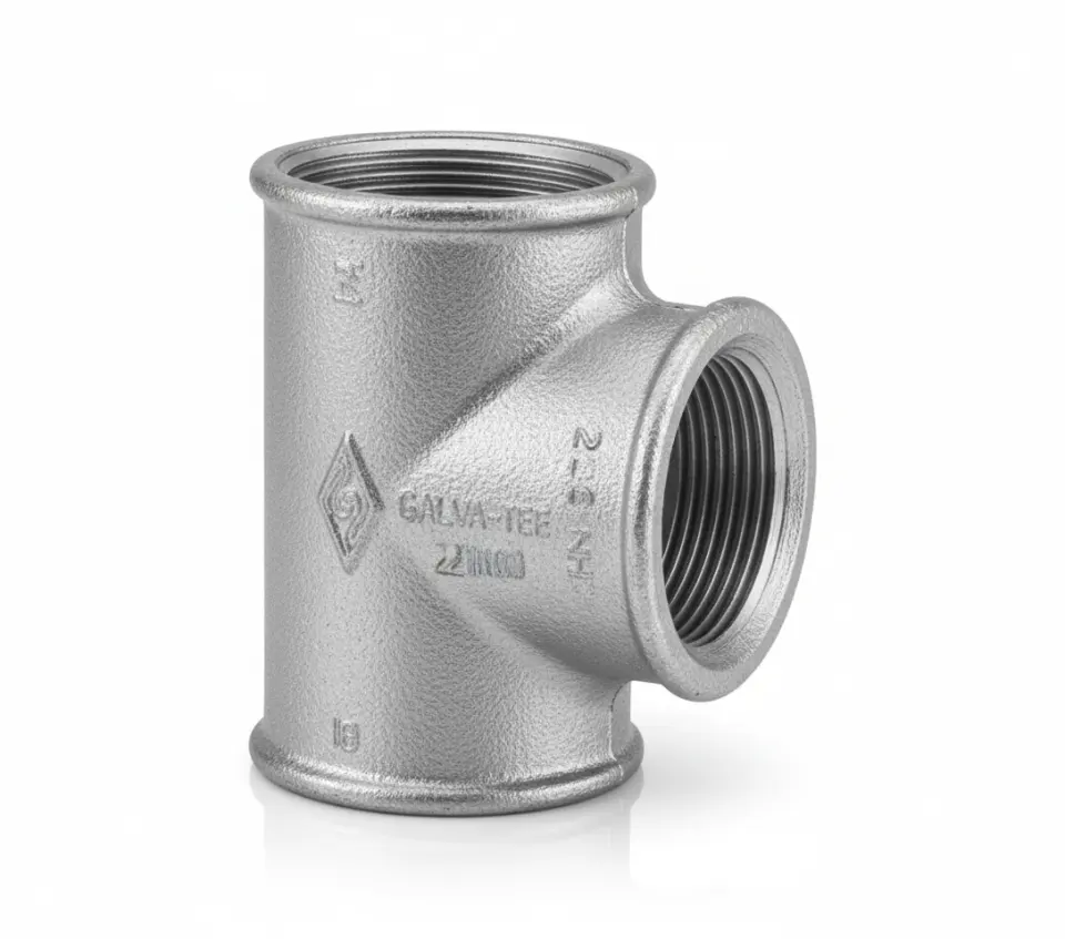 Tê Galvanizado x 90º