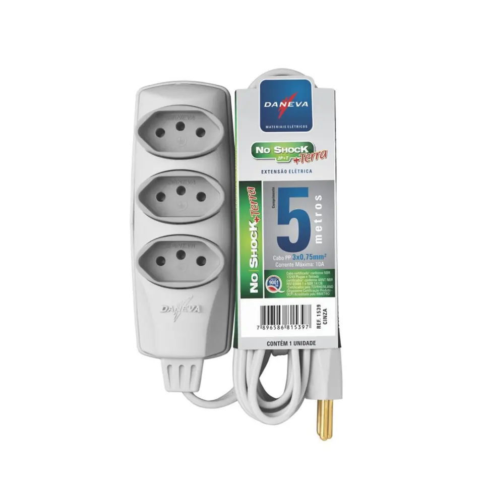 Extensão Elétrica com Carretel Retrátil