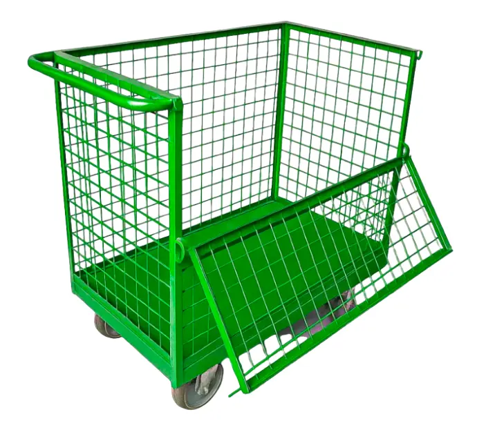 Carrinho com Tela ou Malha Rodízio – 500 kg