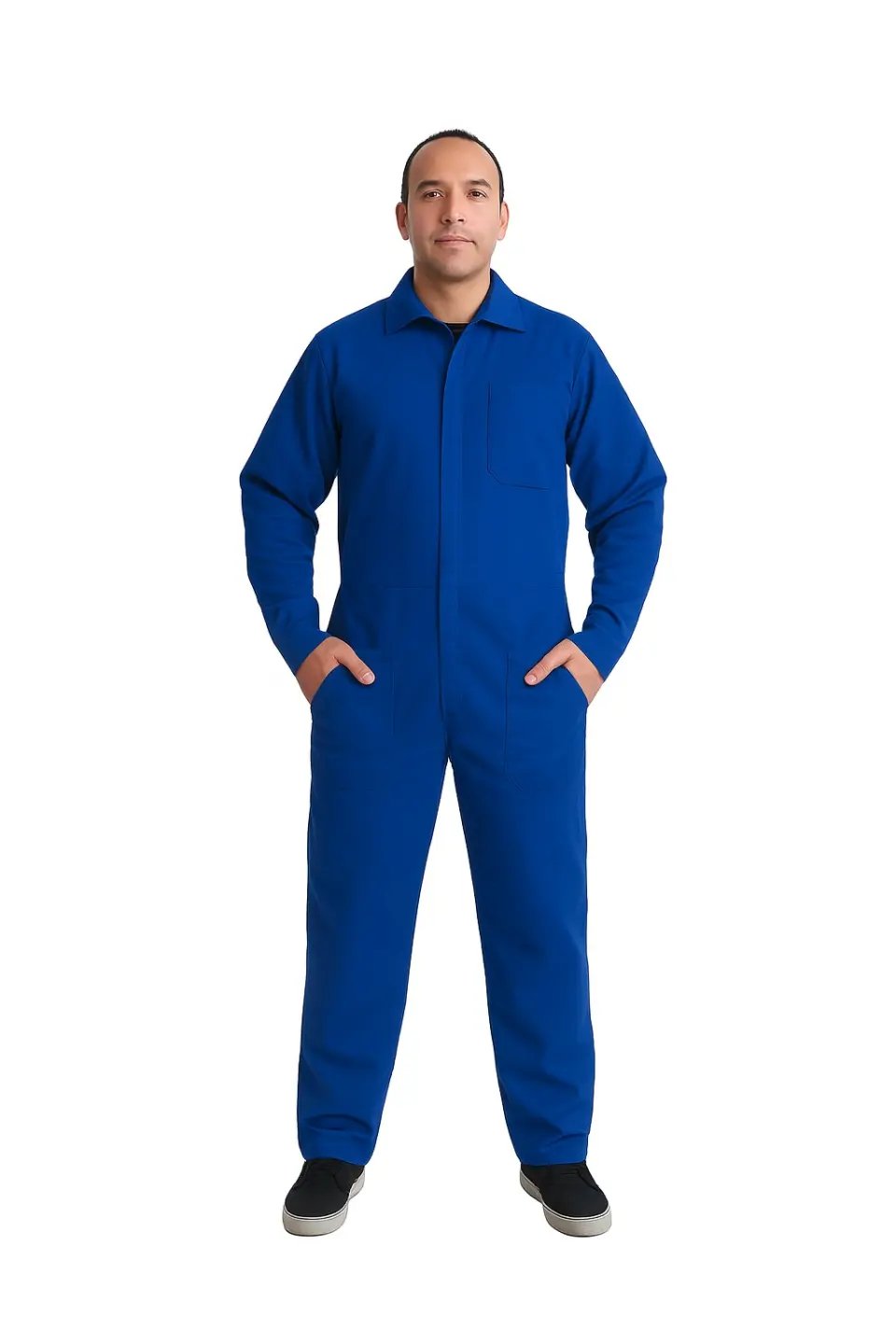 Uniforme Personalizado | Macacão Profissional em Brim Manga Longa