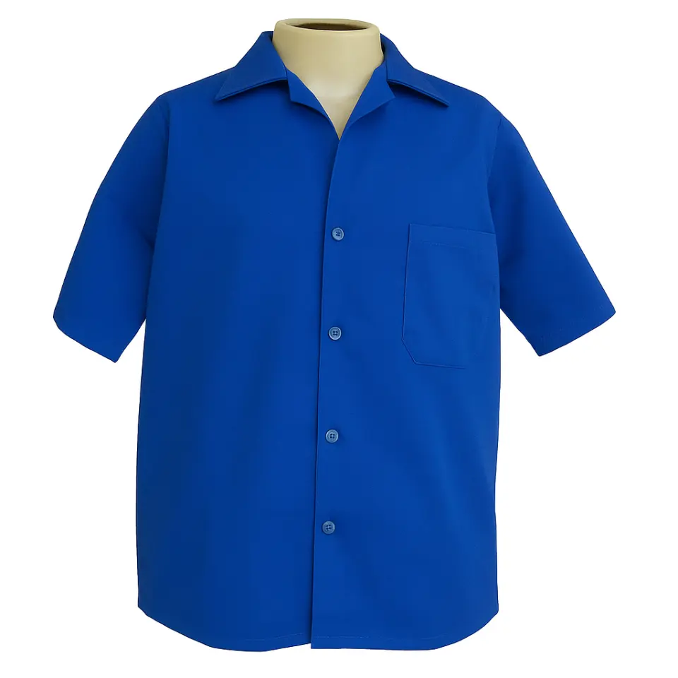 Uniforme Personalizado | Jaleco Profissional em Brim Aberto