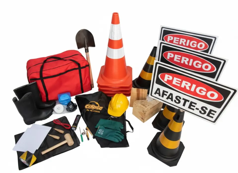 Kit de Emergência NBR 9734-9735