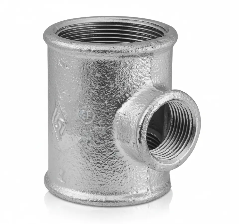 Tê de Redução Galvanizado