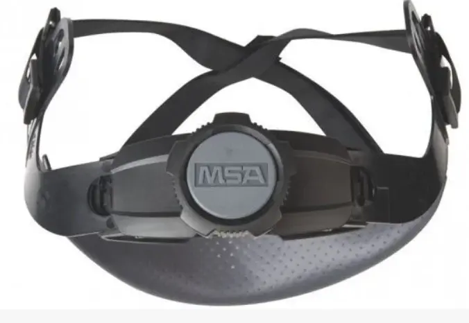 Carneira MSA com Catraca Fas-Trac III e Jugular – Para Capacete V-Gard