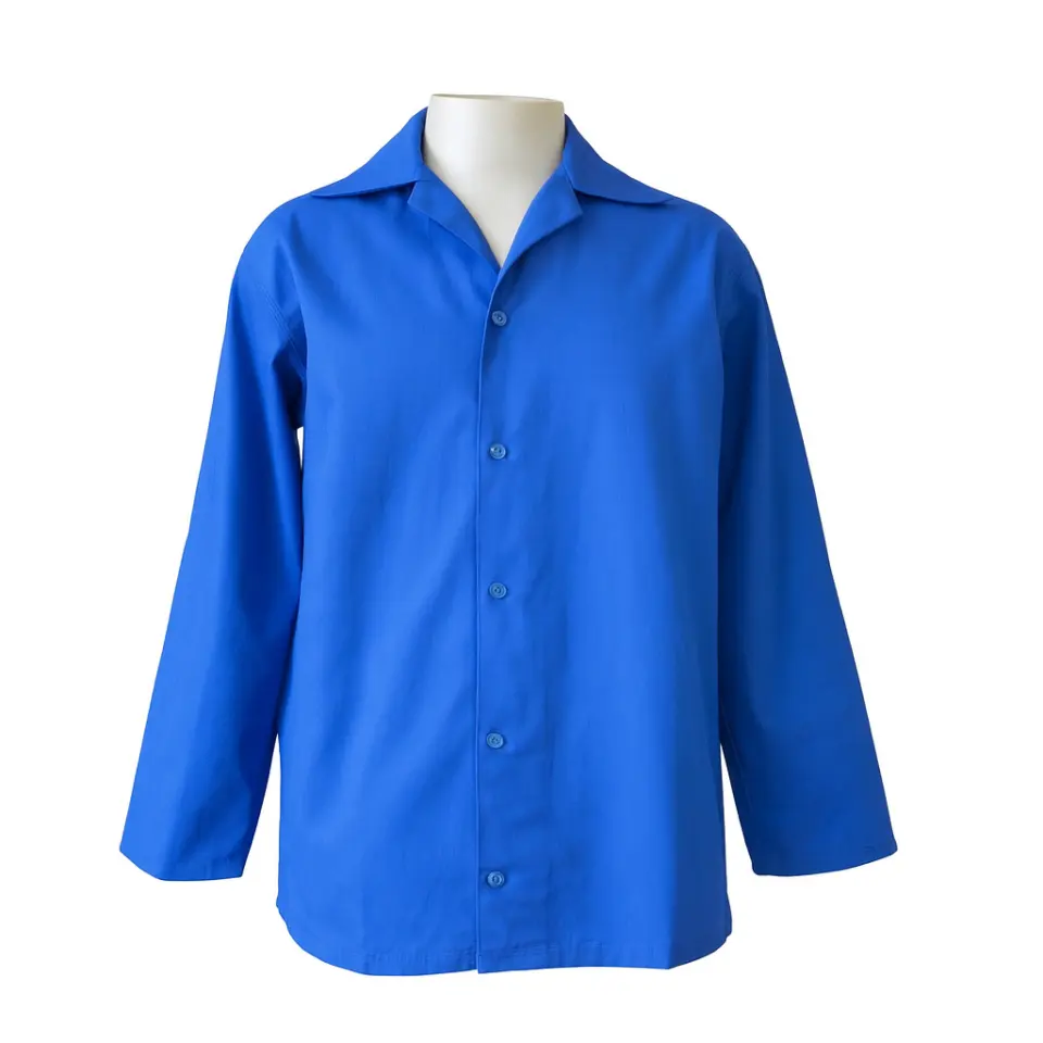 Uniforme Personalizado | Camisa Profissional em Brim Aberta I Manga Longa