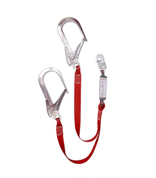 Talabarte de Segurança em Y com Absorvedor – 2 Conectores 
