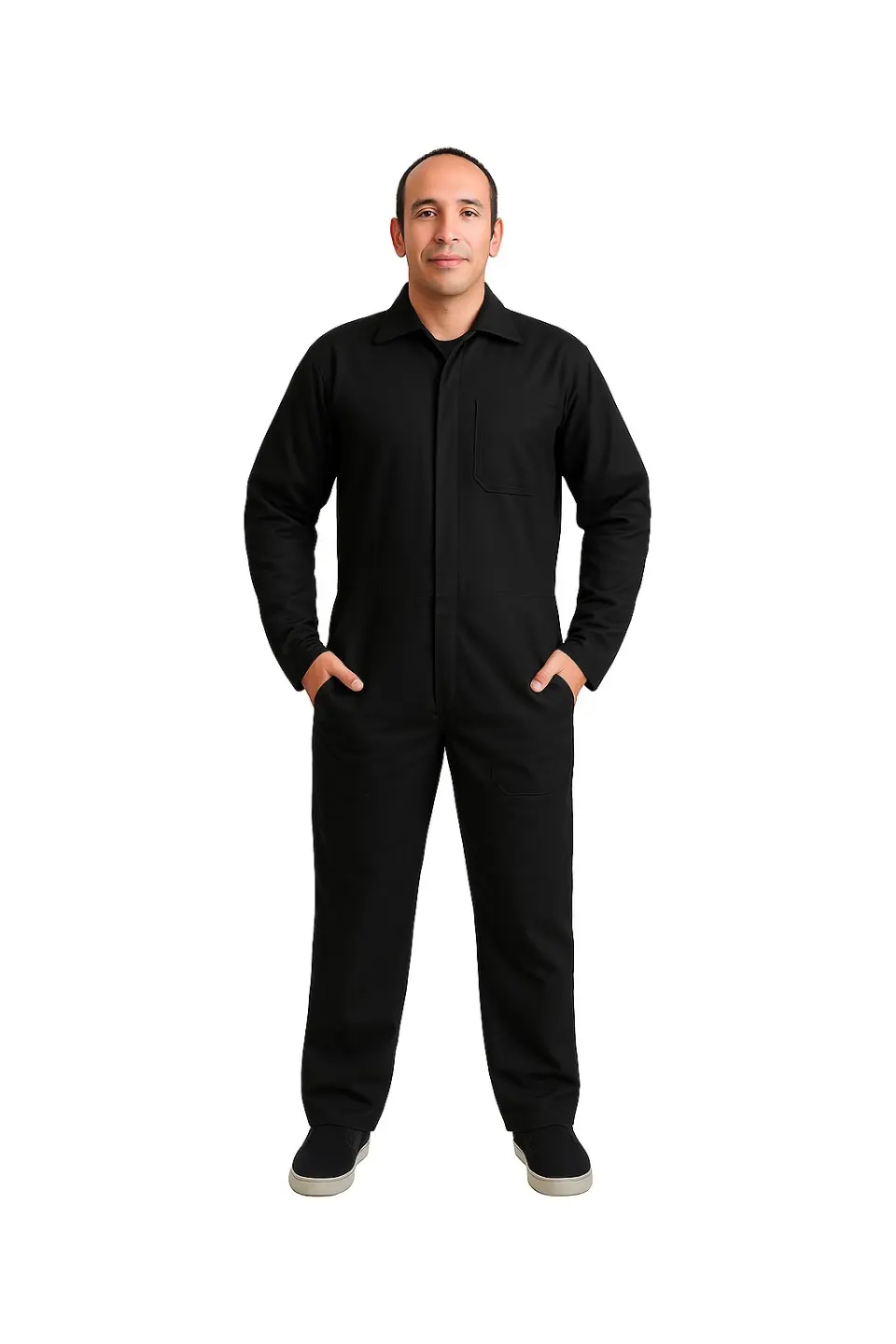 Uniforme Personalizado | Macacão Profissional em Brim Manga Longa