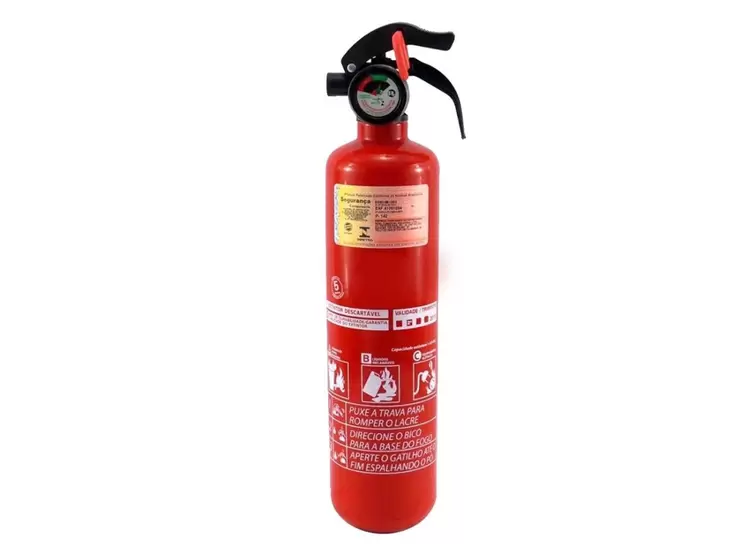 Extintor Veicular PQS 1kg ABC – Escort