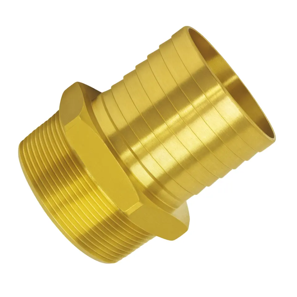 Espigão Fixo Macho 3″ e 4″ NPT – Comprimento 110 mm (Várias Medidas de Mangueira)