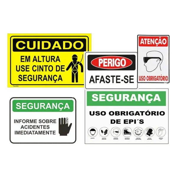 Placas Cavaletes de Sinalização