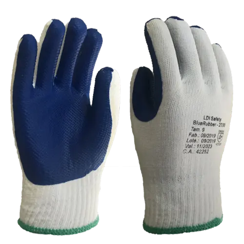 Luva Bluerubber – Revestida com Borracha Antiderrapante