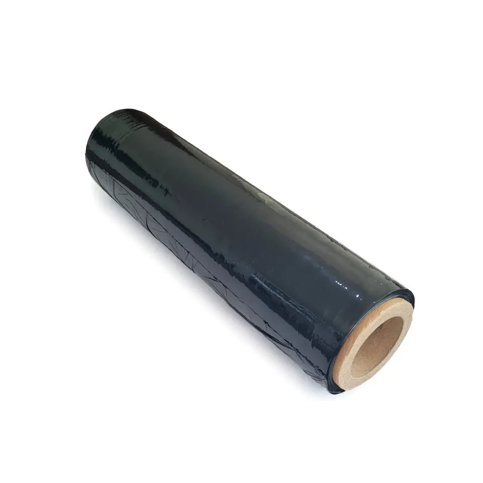 Filme Stretch Manual Preto 25 Micras