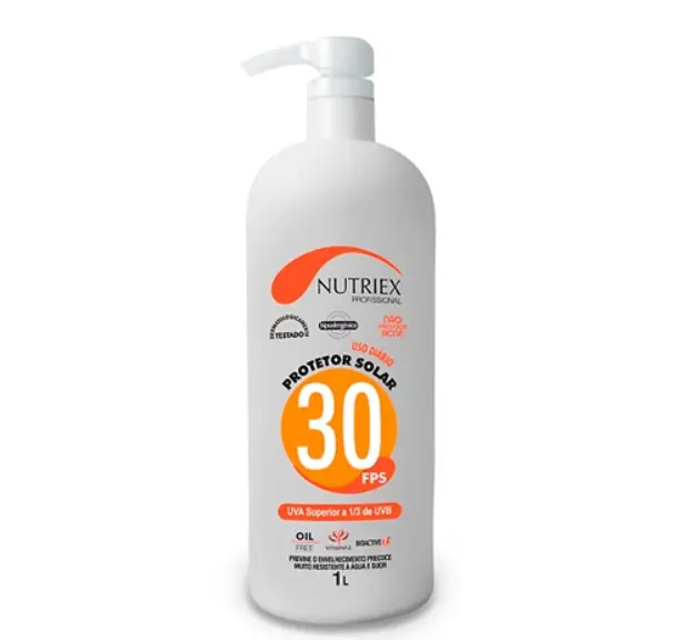 Creme Protetor Solar Fator 30 Nutriex 1L